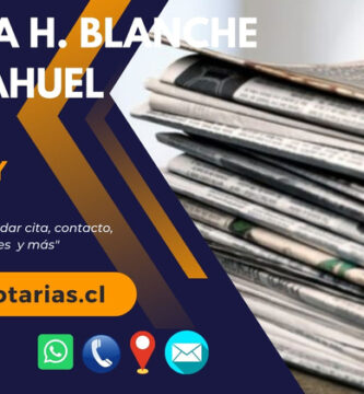 Notaría H. Blanche en Pudahuel