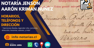 Notaría Jenson Aarón Kriman Núñez