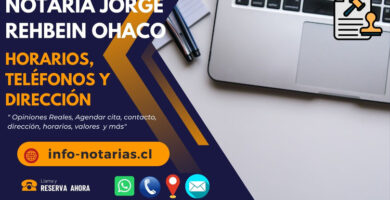 Notaría Jorge Rehbein Ohaco