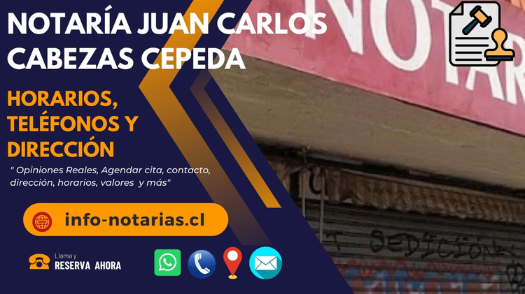 Notaría Juan Carlos Cabezas Cepeda