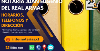 Notaría Juan Eugenio del Real Armas