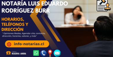 Notaría Luis Eduardo Rodríguez Burr