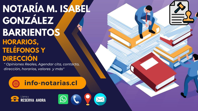 notaria m isabel gonzalez barrientos
