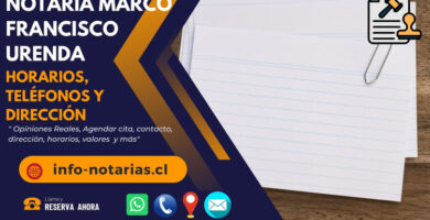 Notaría Marco Francisco Urenda