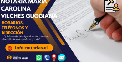 Notaría María Carolina Vilches Guggiana