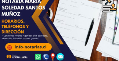 Notaría María Soledad Santos Muñoz