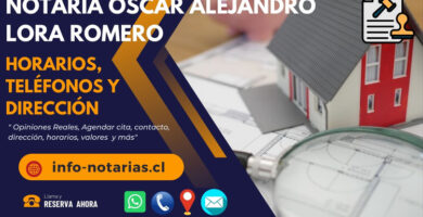 Notaría Óscar Alejandro Lora Romero