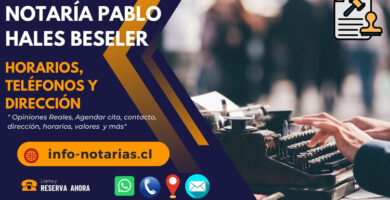 Notaría Pablo Hales Beseler