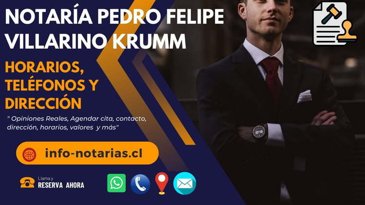 Notaría Pedro Felipe Villarino Krumm