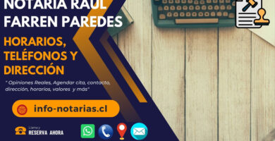 Notaría Raul Farren Paredes