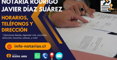 Notaría Rodrigo Javier Díaz Suárez