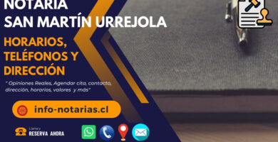 Notaría San Martín Urrejola