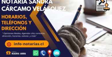 Notaría Sandra Cárcamo Velásquez