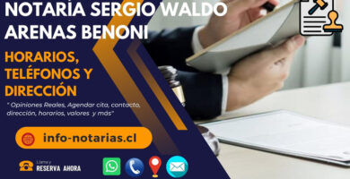 Notaría Sergio Waldo Arenas Benoni