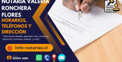Notaría Valeria Ronchera Flores