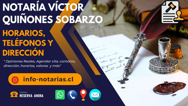 Notaría Víctor Quiñones Sobarzo