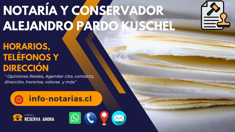 Notaría y Conservador Alejandro Pardo Kuschel