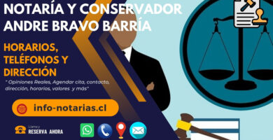 Notaría y Conservador Andre Bravo Barría