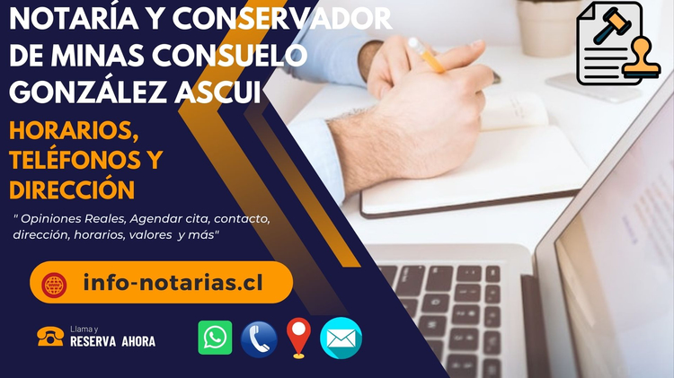 Notaría y Conservador de Minas Consuelo González Ascui