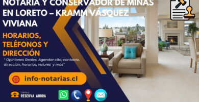 Notaría y Conservador de Minas en Loreto