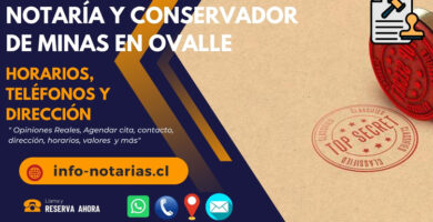 Notaría y Conservador de Minas en Ovalle