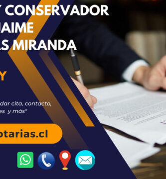 Notaría y Conservador de Minas Jaime Contreras Miranda