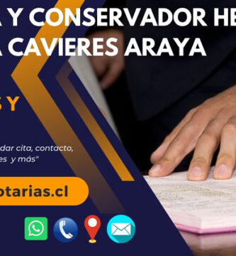 Notaría y Conservador Heidi Patricia Cavieres Araya