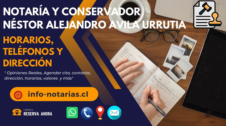 Notaría y Conservador Néstor Alejandro Avila Urrutia