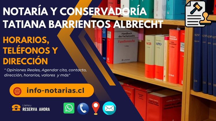 Notaría y Conservadoría Tatiana Barrientos Albrecht
