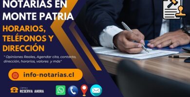notarías en Monte Patria