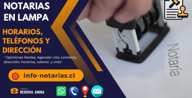 Notarias en Lampa