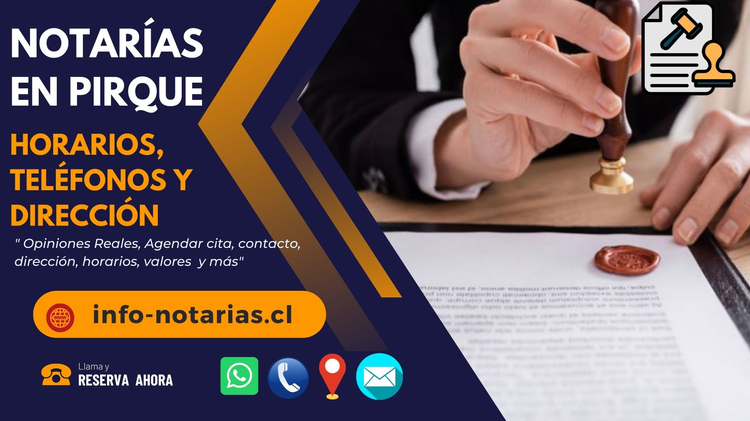 Notarías en Pirque