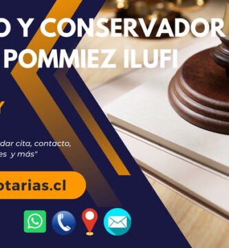 Notario y Conservador Marcel Pommiez Ilufi